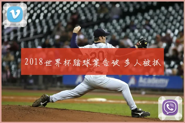 2018世界杯赌球案告破 多人被抓